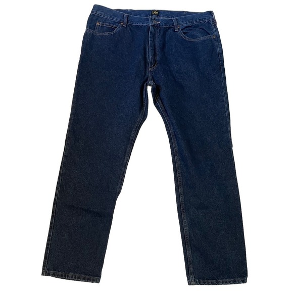 Lee Mens Size 42x32 Straight Leg Vintage Jeans 2008940 Y2K Denim Pants - Picture 1 of 7
